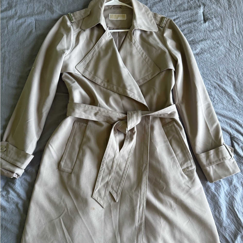 Michael Kors Beige Trench Coat